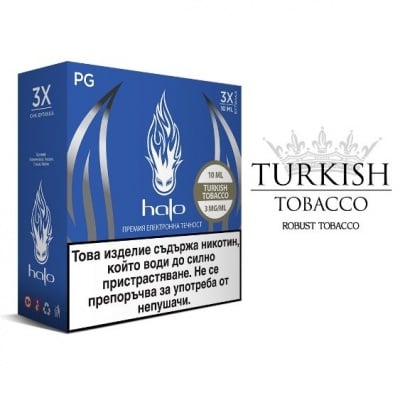 Turkish Tobacco PG 3 x 10мл / 6мг - Halo Изображение 1