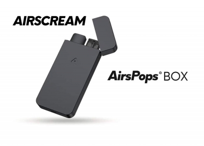 AirsPops BOX - преносима външна батерия за електронна цигара AIRSCREAM AirsPops - само в Esmoker.BG! 