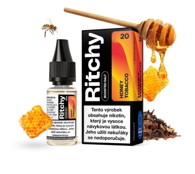 никотинови соли Ritchy Salt 10ml Honey Tobaccoo 20мг