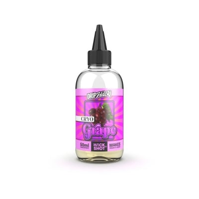 cryo - grape - drip - hacks - hackshot - 250ml - esmoker.bg