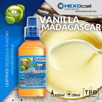 Natura MIX and SHAKE Short Fill 30+30мл - Vanilla Madagascar Изображение 1