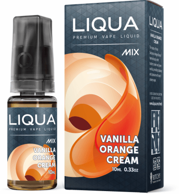 Vanilla Orange Cream 0мг - Liqua Mixes Изображение 1