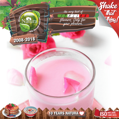 Natura Premium MIX and SHAKE Short Fill 60+40мл - Milk N Roses Изображение 1