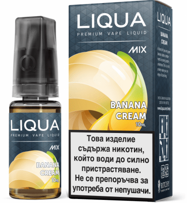 Banana Cream 18мг - Liqua Mixes Изображение 1