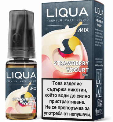 Strawberry Yogurt 12мг - Liqua Mixes Изображение 1