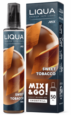 Liqua MIX and GO Short Fill 50мл/70мл - Sweet Tobacco Изображение 1
