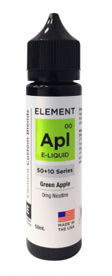 Element Liquid MTL Series 50мл/60мл - Green Apple Изображение 1