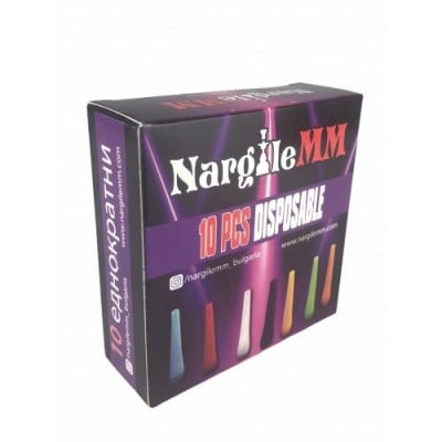 Еднократни мундщуци за наргиле NargileMM - 10 бр Изображение 1