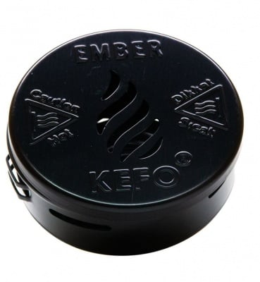 HMD за наргиле KEFO Ember - черен Изображение 1
