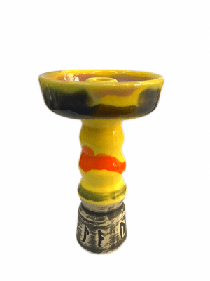 Чашка за наргиле Vallhalla Phunnel - жълта Изображение 1