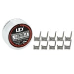UD Staggered Fused Clapton SS316L, 26GA+Ribbon x 2 - 10бр
