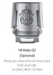 SMOK V8 Baby-Q2 Dual Core изп. глава - 0.6 ома Изображение 2