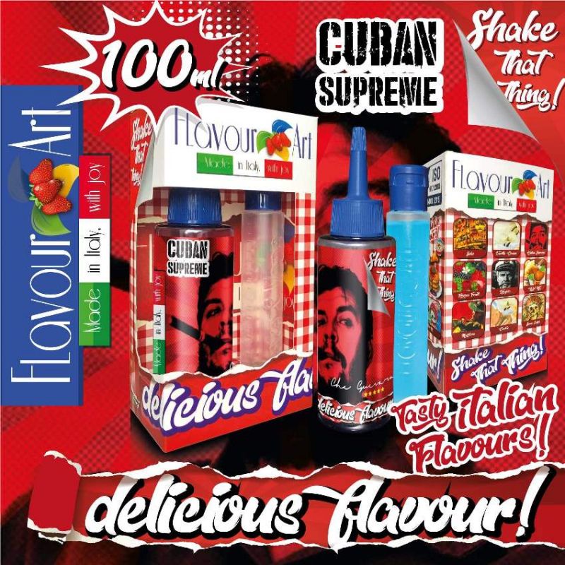 FlavourArt MIX  SHAKE Short Fill 60+40мл - Cuban Supreme