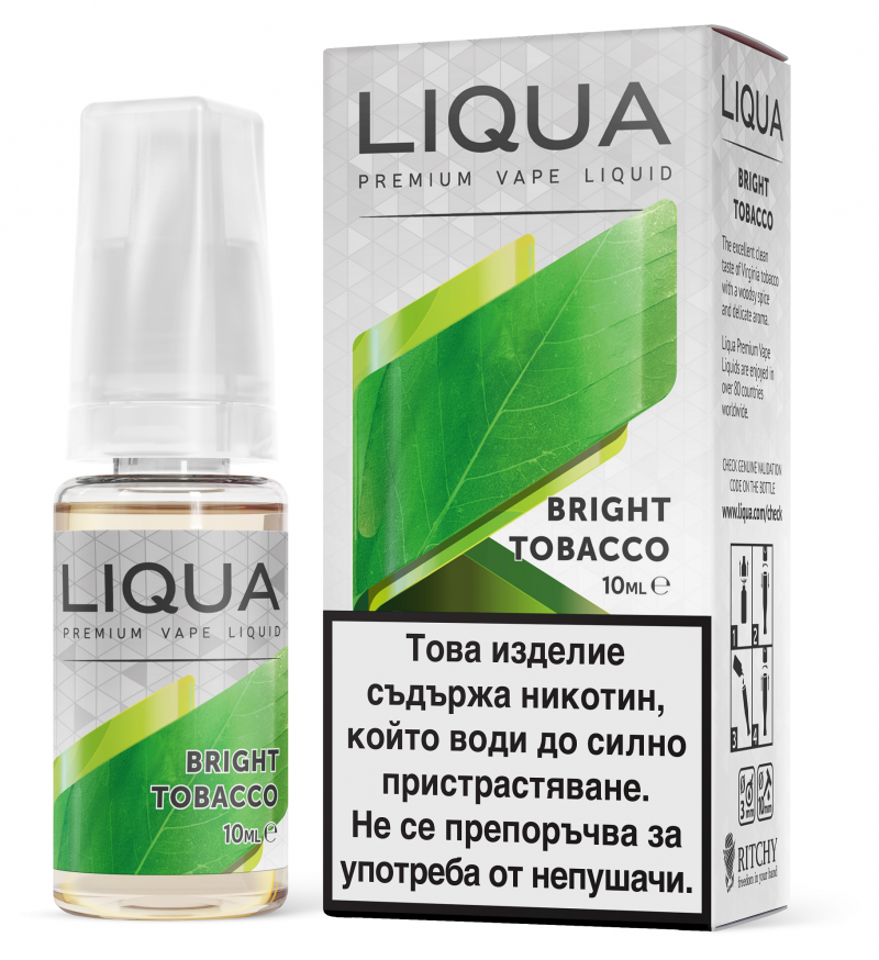 Bright Tobacco 6мг - Liqua Elements