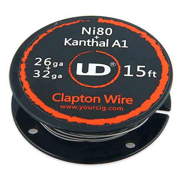 UD 4.5м Clapton wire Ni80 32GA + 26GA Kanthal A1